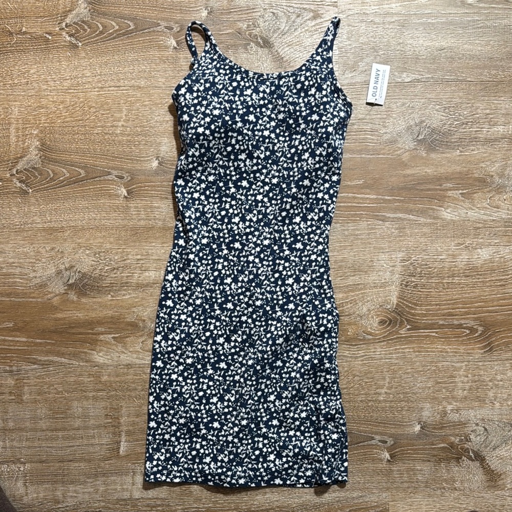 Black and White Bodycon Mini Dress with Spaghetti Straps